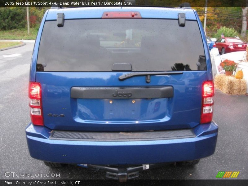 Deep Water Blue Pearl / Dark Slate Gray 2009 Jeep Liberty Sport 4x4