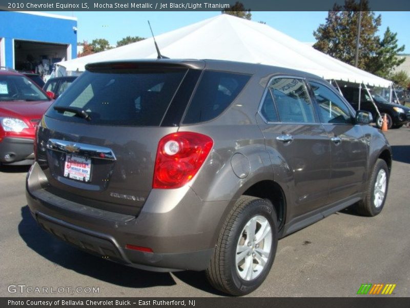 Mocha Steel Metallic / Jet Black/Light Titanium 2010 Chevrolet Equinox LS