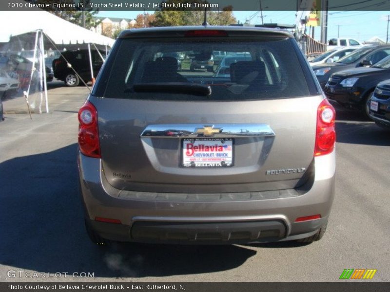 Mocha Steel Metallic / Jet Black/Light Titanium 2010 Chevrolet Equinox LS