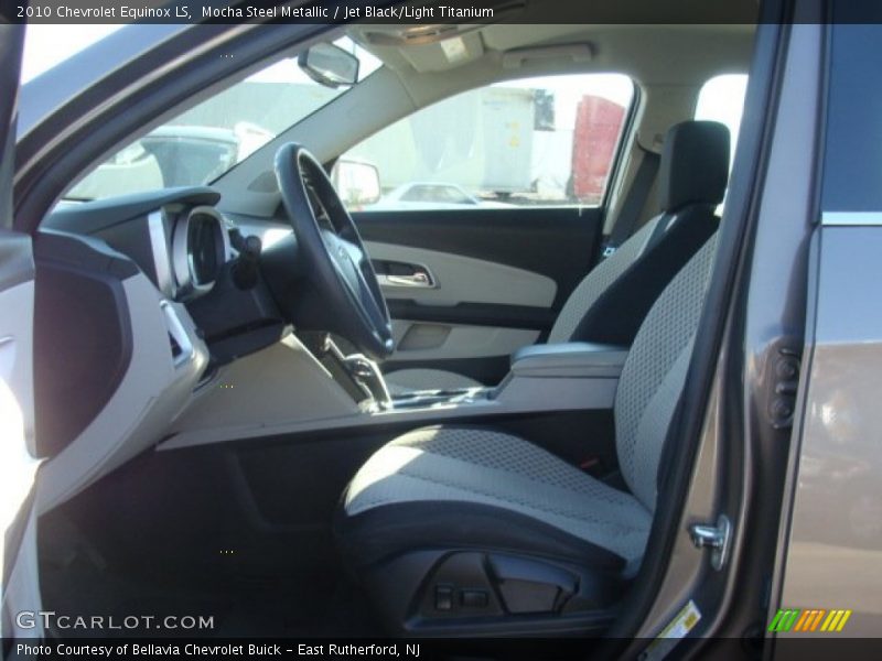 Mocha Steel Metallic / Jet Black/Light Titanium 2010 Chevrolet Equinox LS