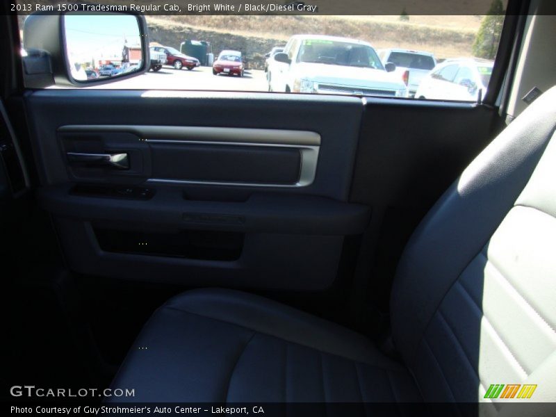 Bright White / Black/Diesel Gray 2013 Ram 1500 Tradesman Regular Cab