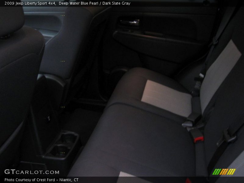 Deep Water Blue Pearl / Dark Slate Gray 2009 Jeep Liberty Sport 4x4