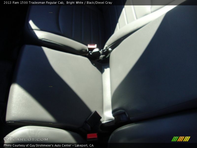 Bright White / Black/Diesel Gray 2013 Ram 1500 Tradesman Regular Cab