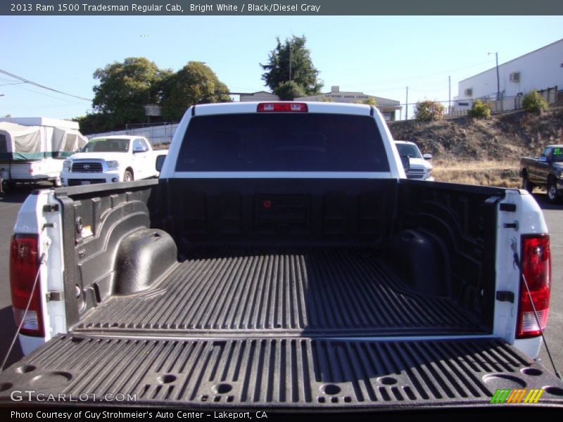 Bright White / Black/Diesel Gray 2013 Ram 1500 Tradesman Regular Cab