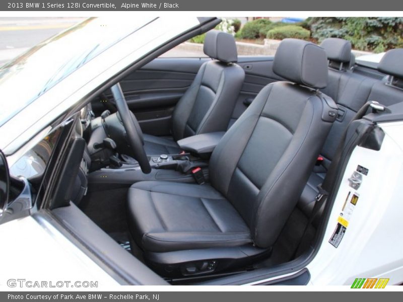 Front Seat of 2013 1 Series 128i Convertible