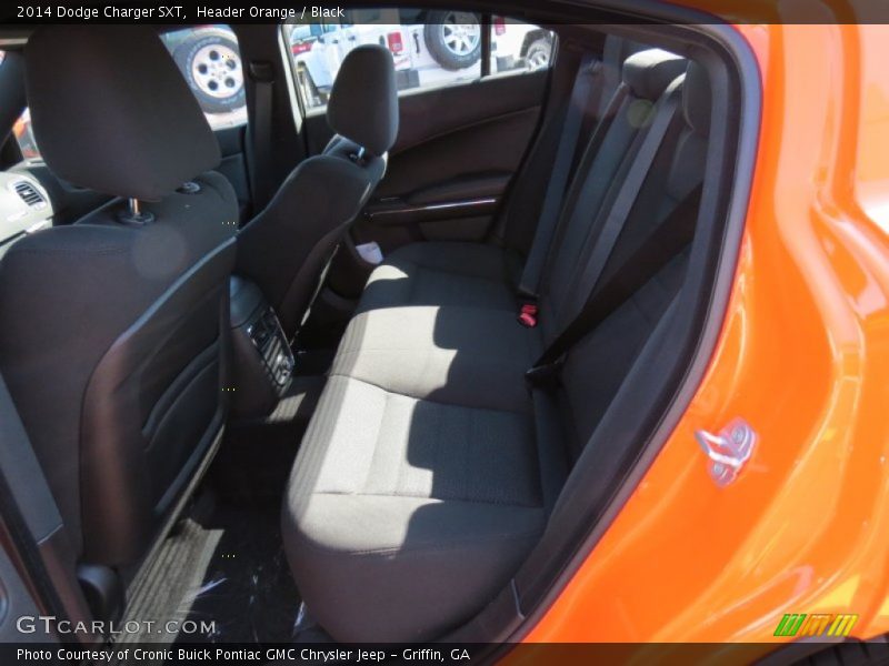 Header Orange / Black 2014 Dodge Charger SXT