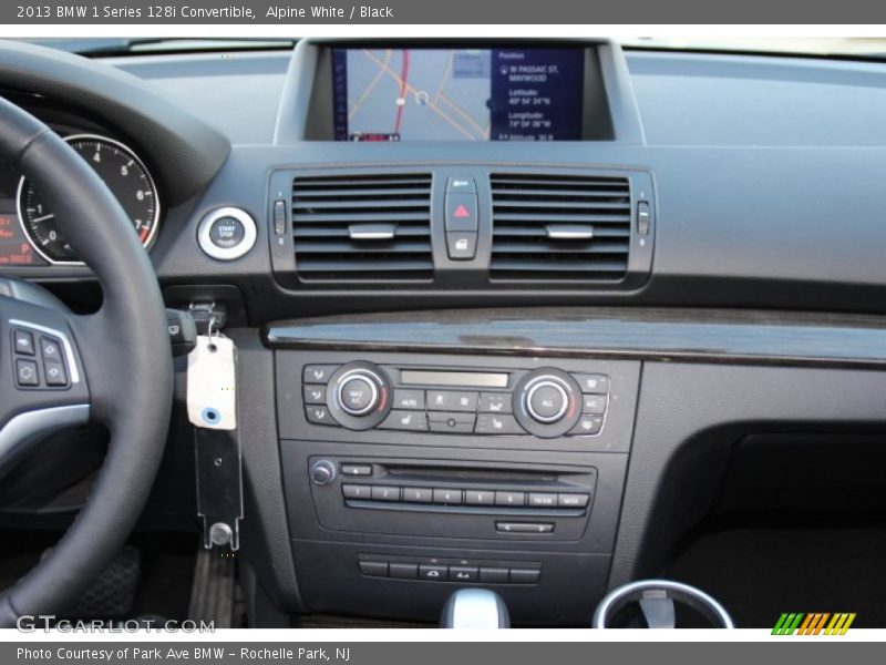 Alpine White / Black 2013 BMW 1 Series 128i Convertible