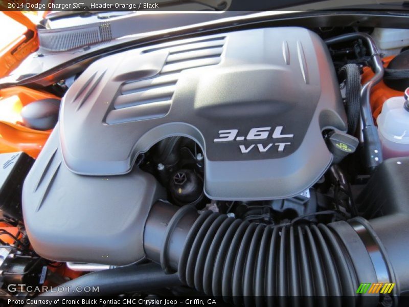 Header Orange / Black 2014 Dodge Charger SXT