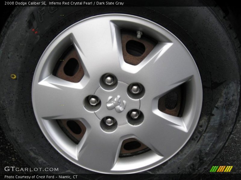 Inferno Red Crystal Pearl / Dark Slate Gray 2008 Dodge Caliber SE