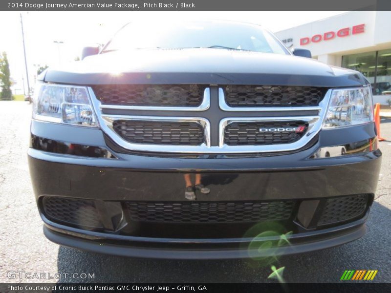 Pitch Black / Black 2014 Dodge Journey Amercian Value Package