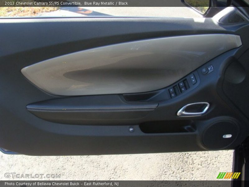Blue Ray Metallic / Black 2013 Chevrolet Camaro SS/RS Convertible