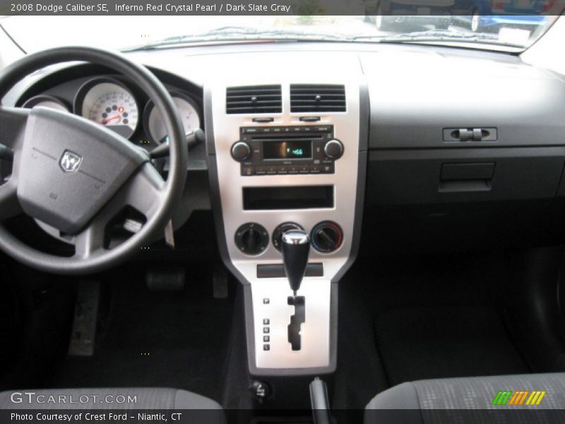 Inferno Red Crystal Pearl / Dark Slate Gray 2008 Dodge Caliber SE