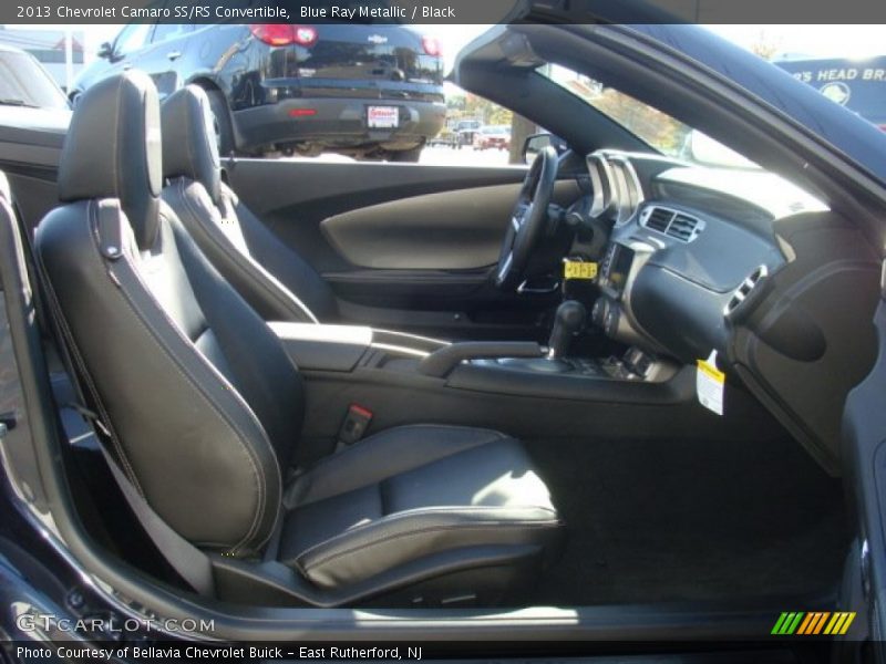 Blue Ray Metallic / Black 2013 Chevrolet Camaro SS/RS Convertible