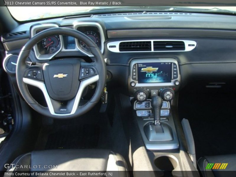 Blue Ray Metallic / Black 2013 Chevrolet Camaro SS/RS Convertible
