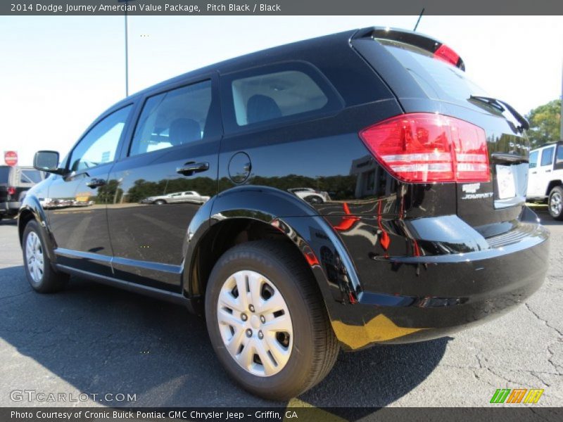 Pitch Black / Black 2014 Dodge Journey Amercian Value Package