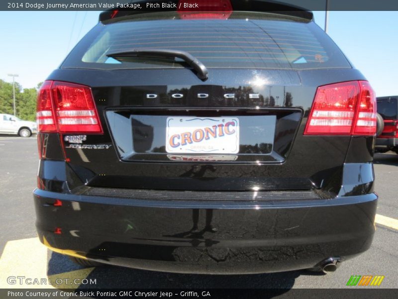 Pitch Black / Black 2014 Dodge Journey Amercian Value Package