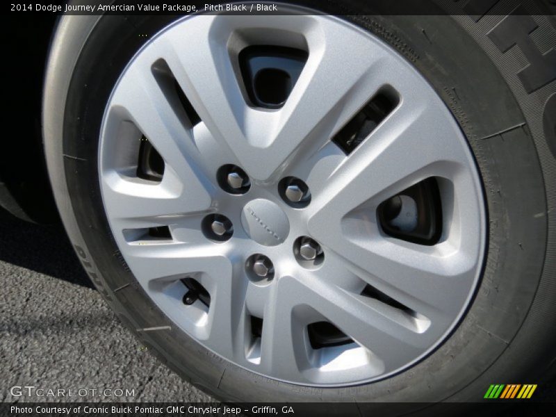 Pitch Black / Black 2014 Dodge Journey Amercian Value Package