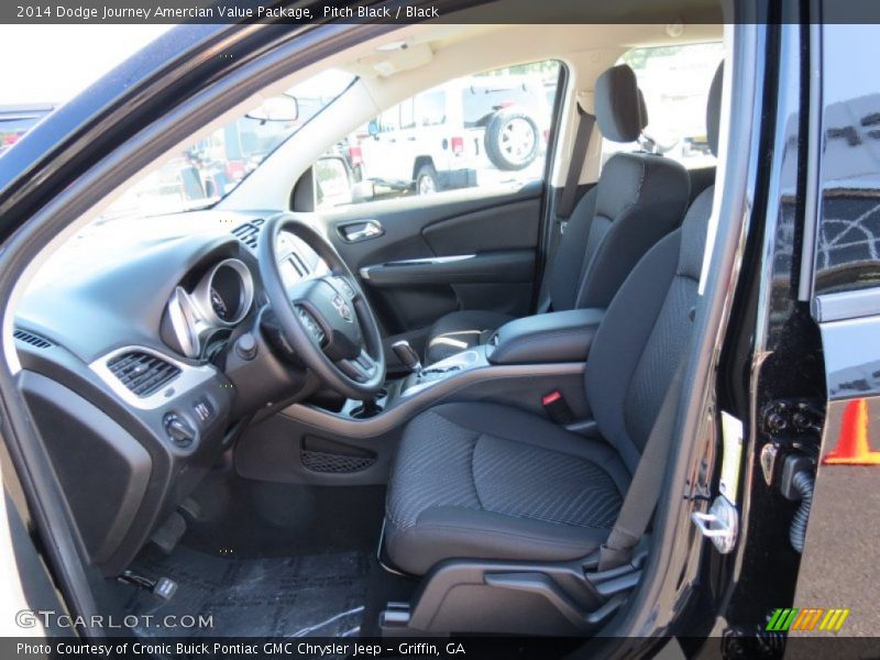 Pitch Black / Black 2014 Dodge Journey Amercian Value Package