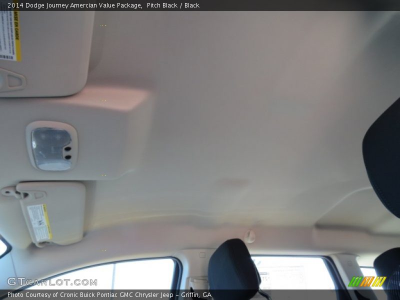 Pitch Black / Black 2014 Dodge Journey Amercian Value Package