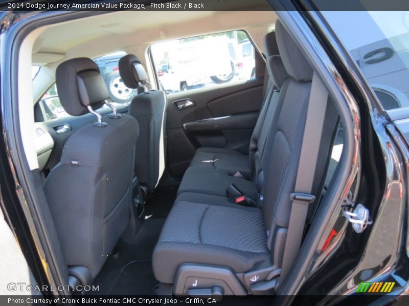 Pitch Black / Black 2014 Dodge Journey Amercian Value Package