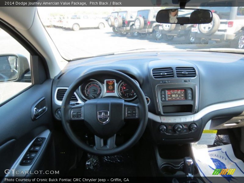 Pitch Black / Black 2014 Dodge Journey Amercian Value Package