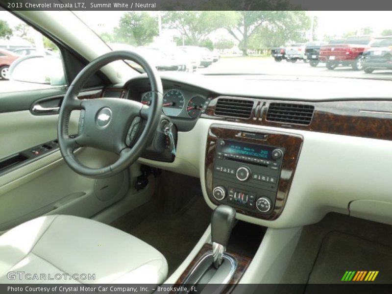 Summit White / Neutral 2013 Chevrolet Impala LTZ
