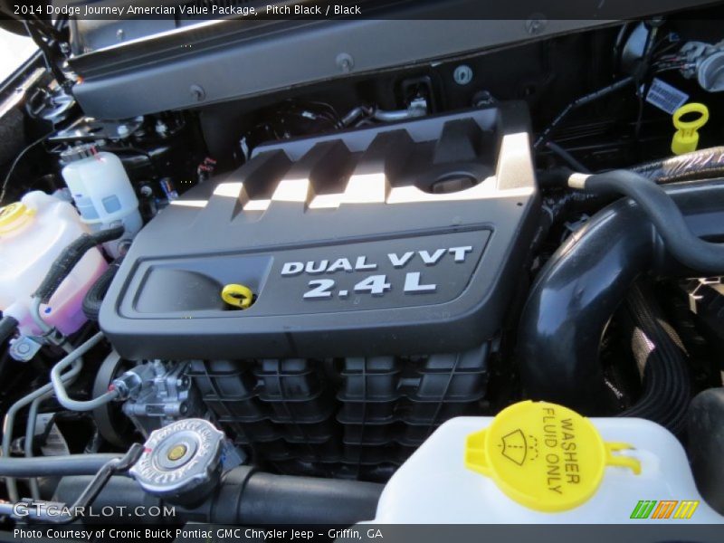 Pitch Black / Black 2014 Dodge Journey Amercian Value Package