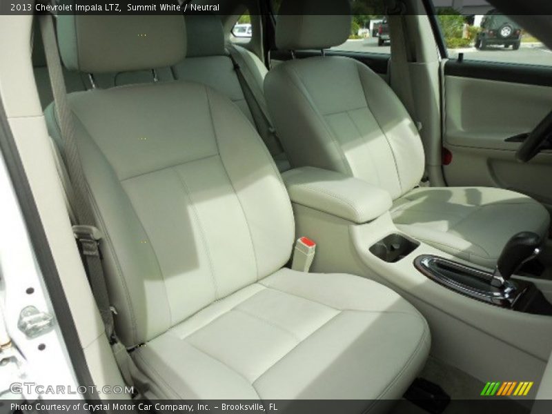 Summit White / Neutral 2013 Chevrolet Impala LTZ