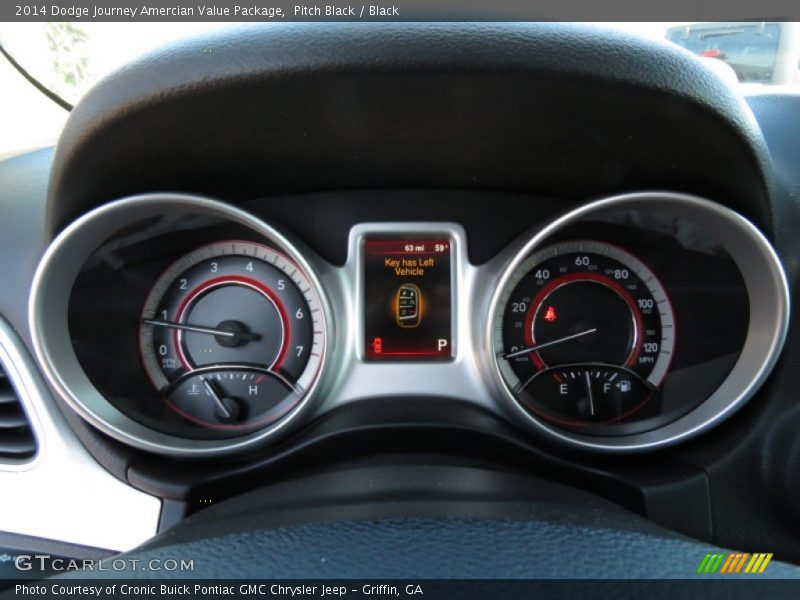 Pitch Black / Black 2014 Dodge Journey Amercian Value Package