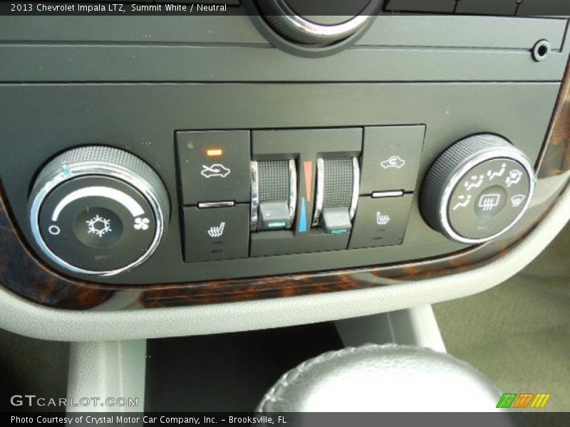 Summit White / Neutral 2013 Chevrolet Impala LTZ