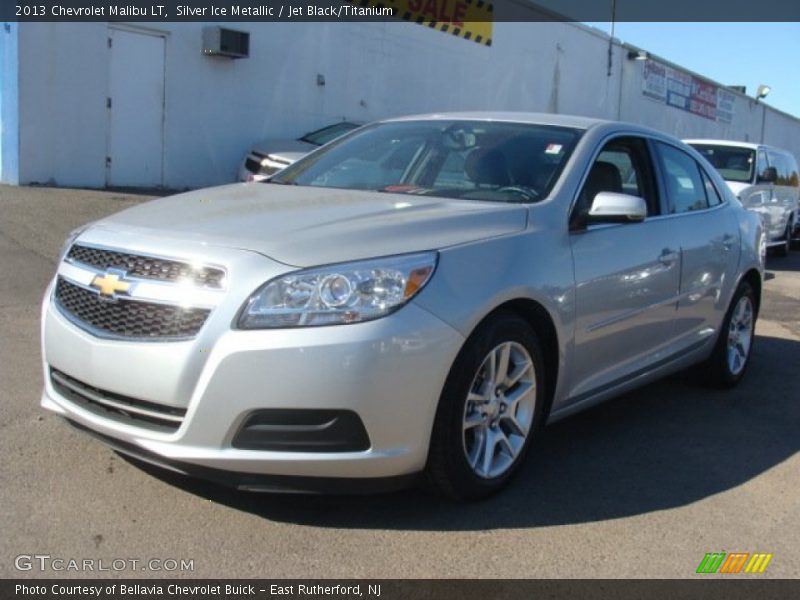 Silver Ice Metallic / Jet Black/Titanium 2013 Chevrolet Malibu LT