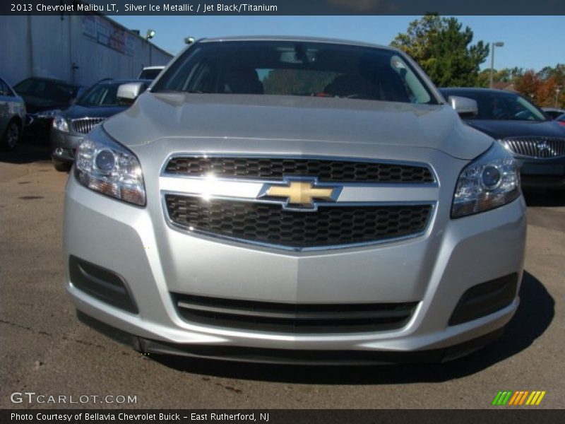 Silver Ice Metallic / Jet Black/Titanium 2013 Chevrolet Malibu LT