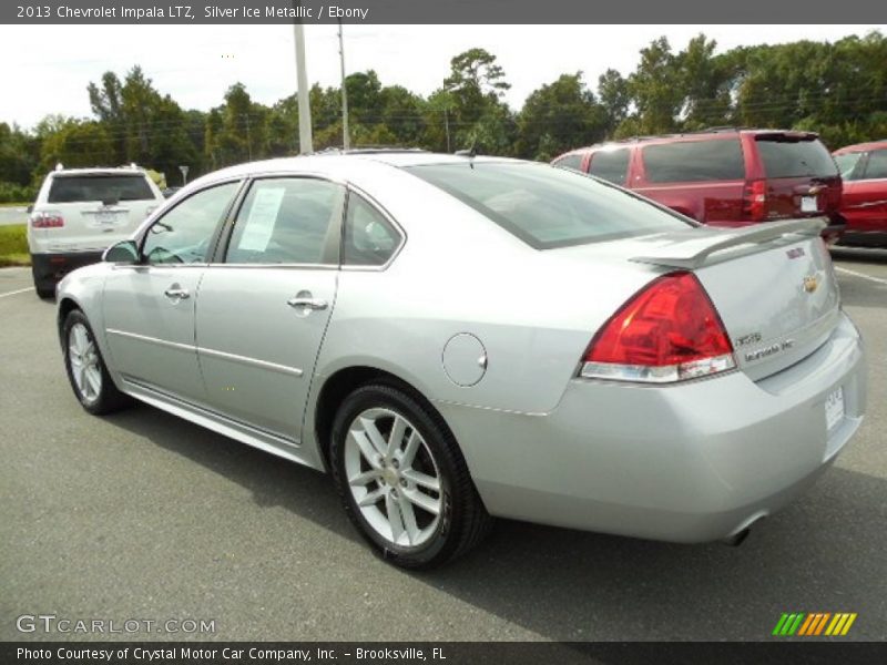 Silver Ice Metallic / Ebony 2013 Chevrolet Impala LTZ