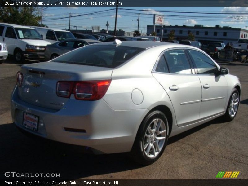 Silver Ice Metallic / Jet Black/Titanium 2013 Chevrolet Malibu LT