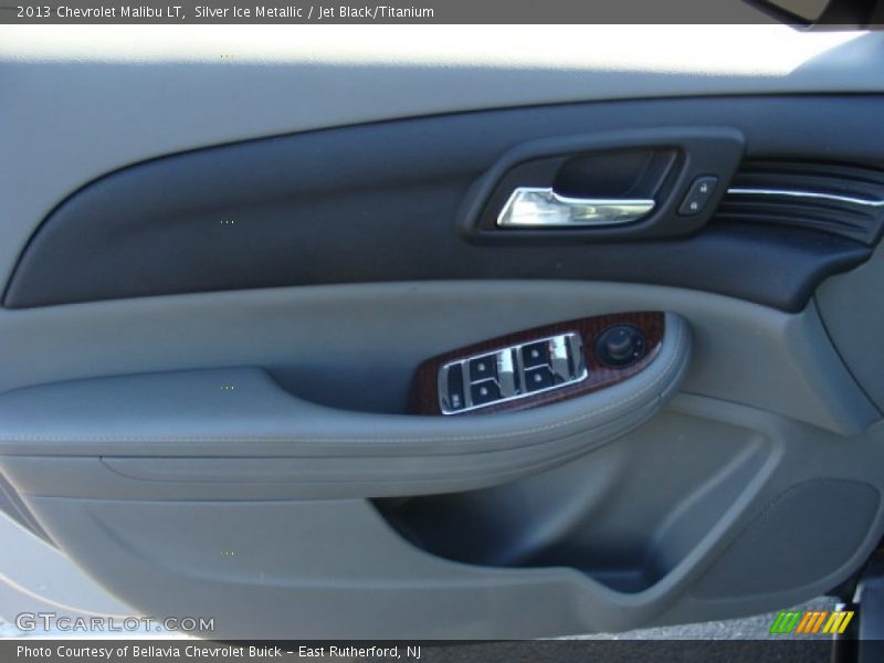 Silver Ice Metallic / Jet Black/Titanium 2013 Chevrolet Malibu LT