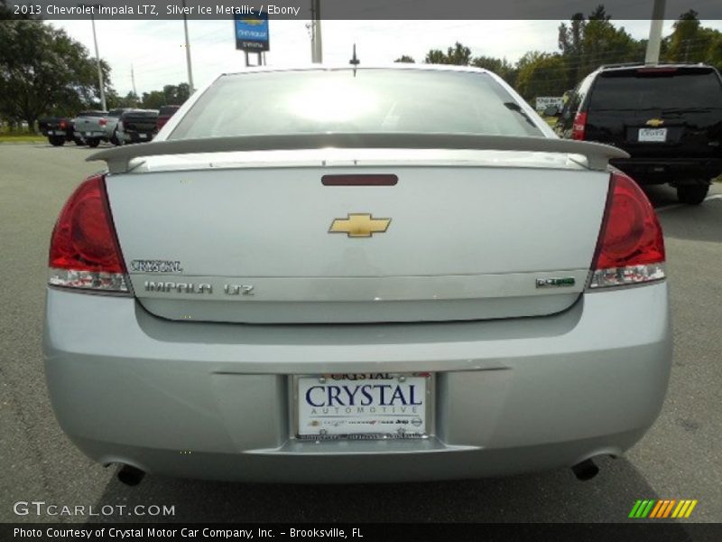 Silver Ice Metallic / Ebony 2013 Chevrolet Impala LTZ