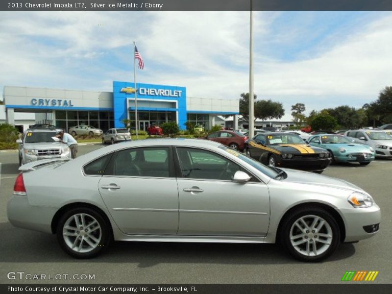 Silver Ice Metallic / Ebony 2013 Chevrolet Impala LTZ