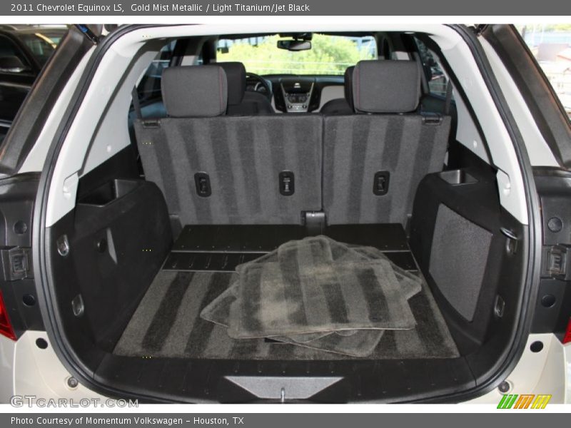 Gold Mist Metallic / Light Titanium/Jet Black 2011 Chevrolet Equinox LS