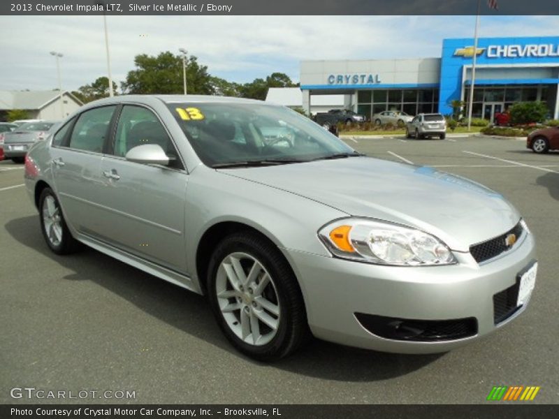 Silver Ice Metallic / Ebony 2013 Chevrolet Impala LTZ