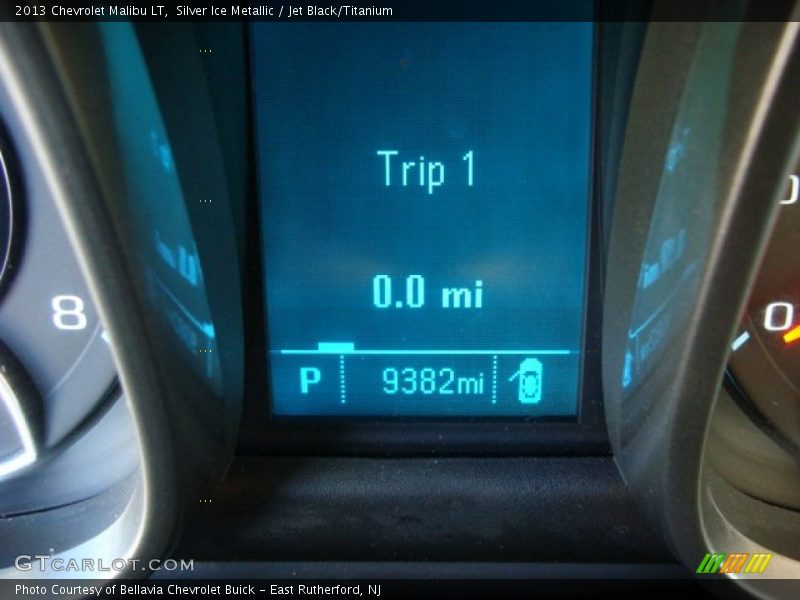 Silver Ice Metallic / Jet Black/Titanium 2013 Chevrolet Malibu LT