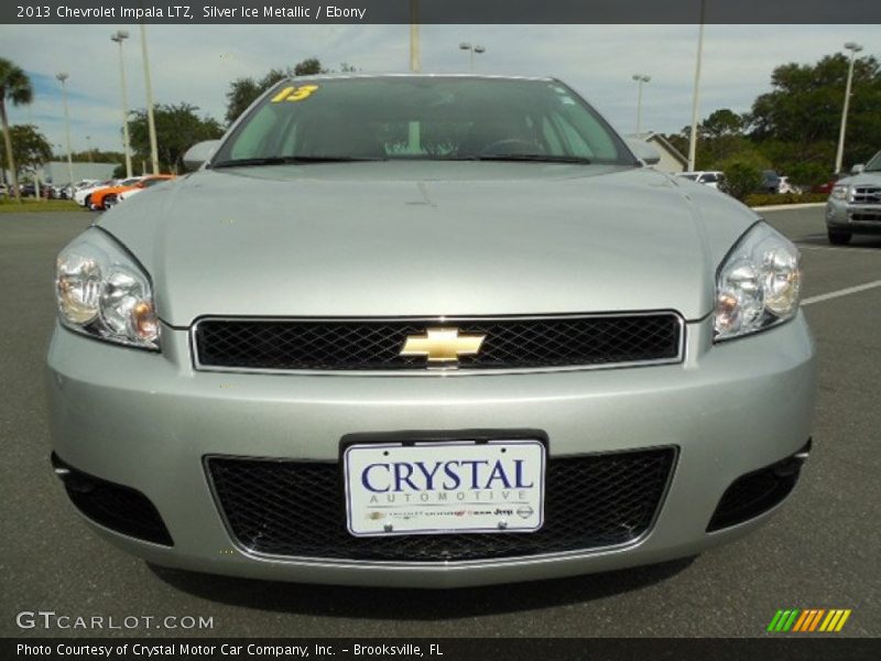 Silver Ice Metallic / Ebony 2013 Chevrolet Impala LTZ