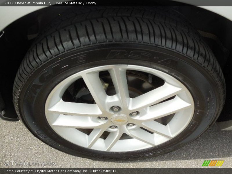 Silver Ice Metallic / Ebony 2013 Chevrolet Impala LTZ