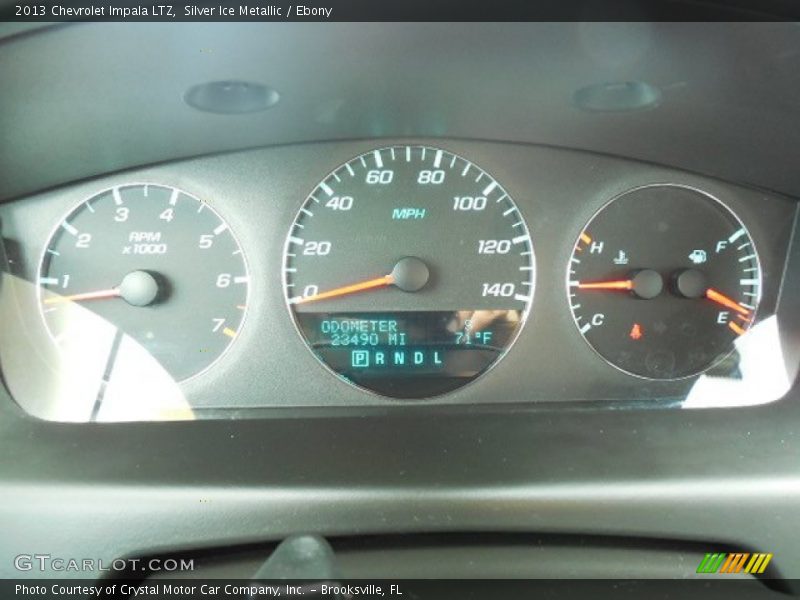 Silver Ice Metallic / Ebony 2013 Chevrolet Impala LTZ