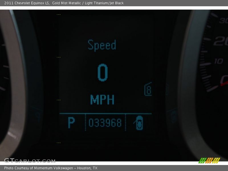 Gold Mist Metallic / Light Titanium/Jet Black 2011 Chevrolet Equinox LS