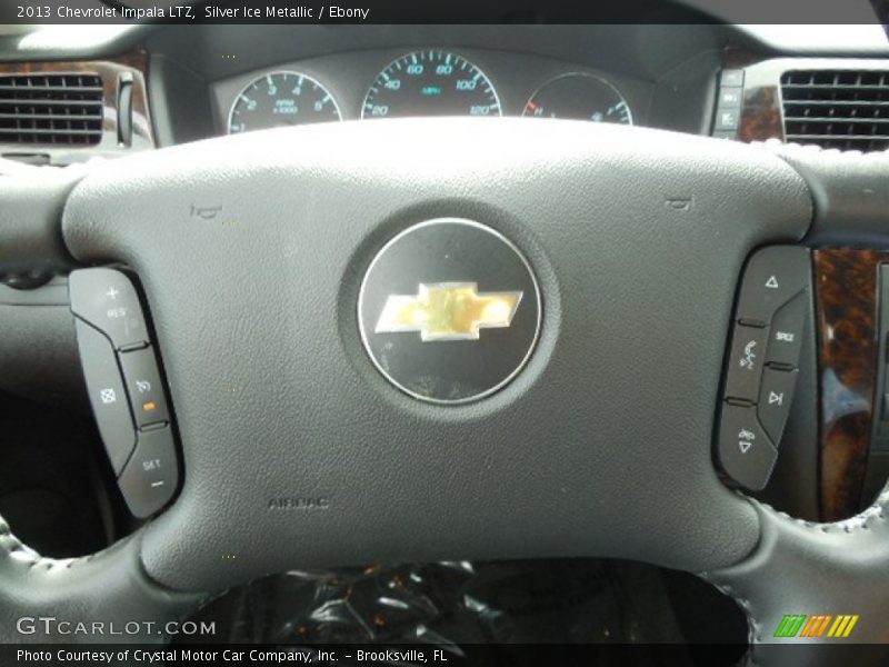 Silver Ice Metallic / Ebony 2013 Chevrolet Impala LTZ
