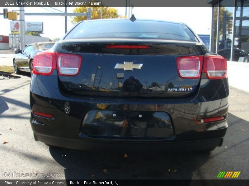 Black / Jet Black/Titanium 2013 Chevrolet Malibu LT