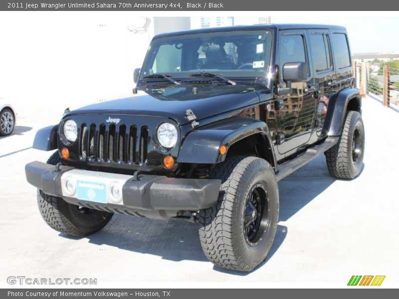 Black / Black 2011 Jeep Wrangler Unlimited Sahara 70th Anniversary 4x4