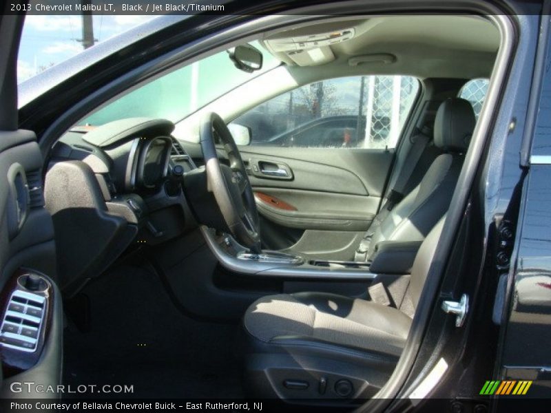 Black / Jet Black/Titanium 2013 Chevrolet Malibu LT