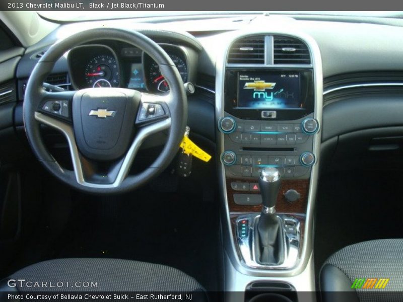Black / Jet Black/Titanium 2013 Chevrolet Malibu LT