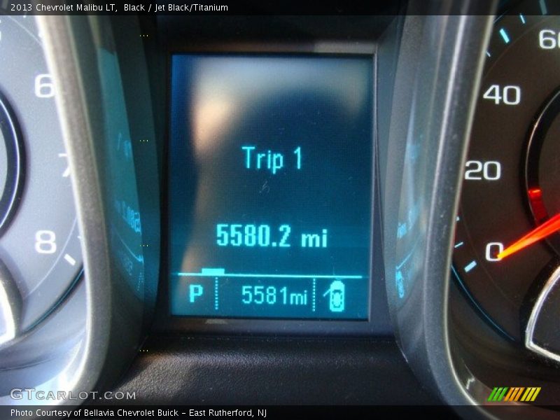 Black / Jet Black/Titanium 2013 Chevrolet Malibu LT